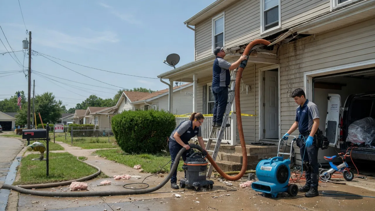 Water Damage Restoration in Italy, TX near me